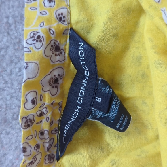 French Connection Skirt Floral Print Lined - Picture 2 of 2